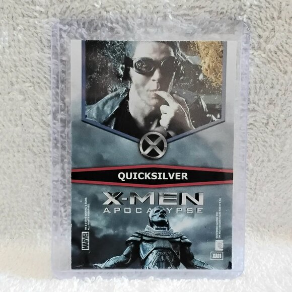 3/$25 Mint 2016 Marvel's X-Men Apocolypse: Quicksilver Limited Promo Card!! - Picture 2 of 2